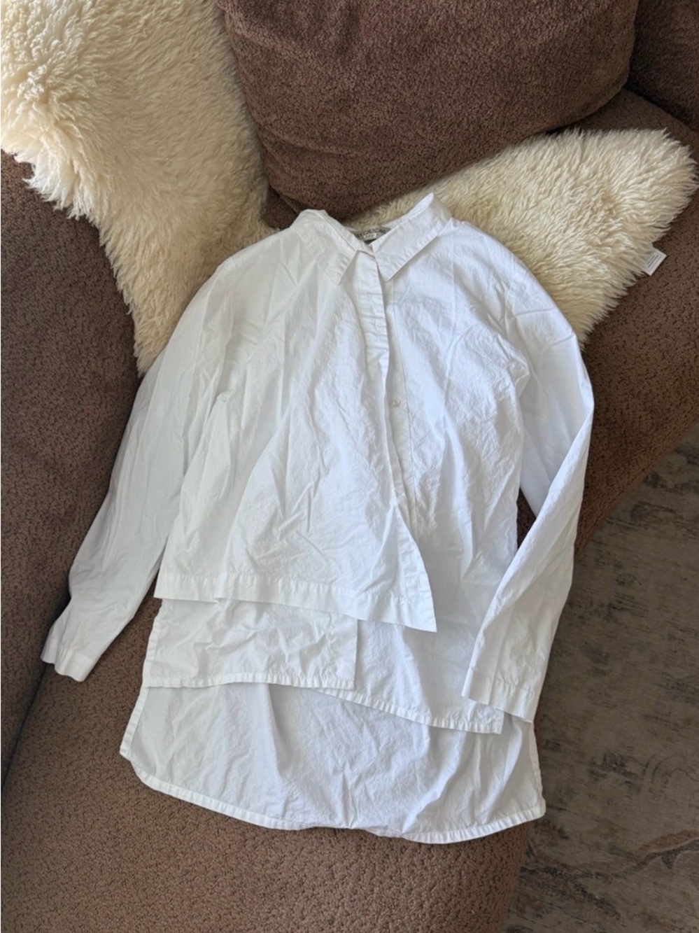 Ivan Grundahl asymmetrical Button Down Top